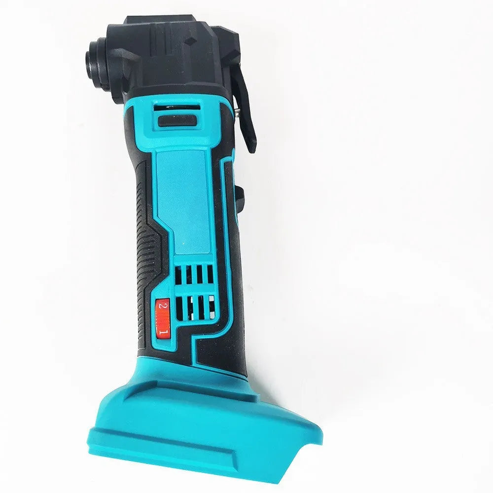 Rechargeable lithium battery trimming machine with metal construction and plastic accessory storage box