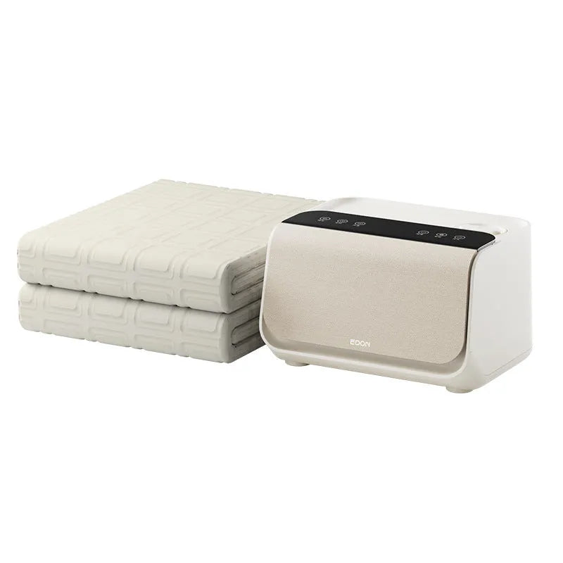 Aideng electric water blanket heating pad with PVC material and plush covering in two size options