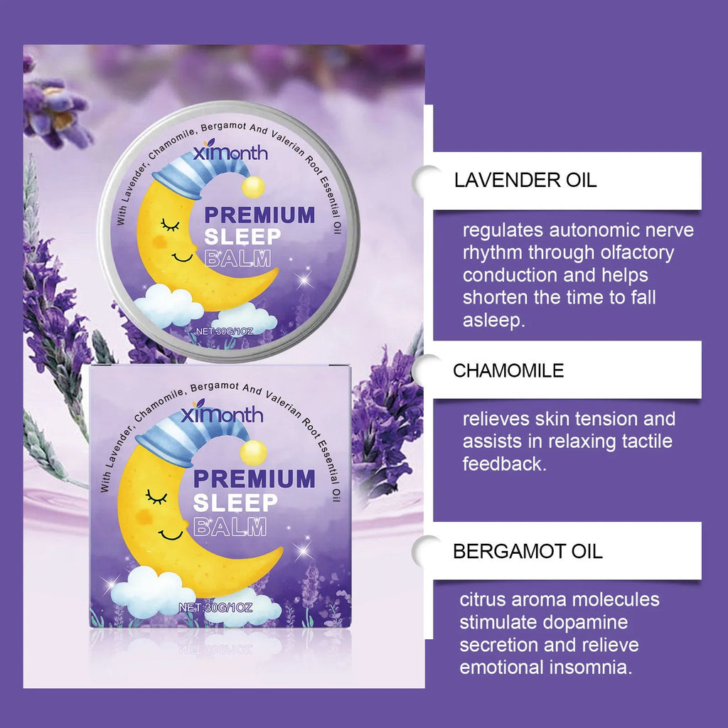 30g jar of Sleep Goodnight cream with lavender and chamomile for night application