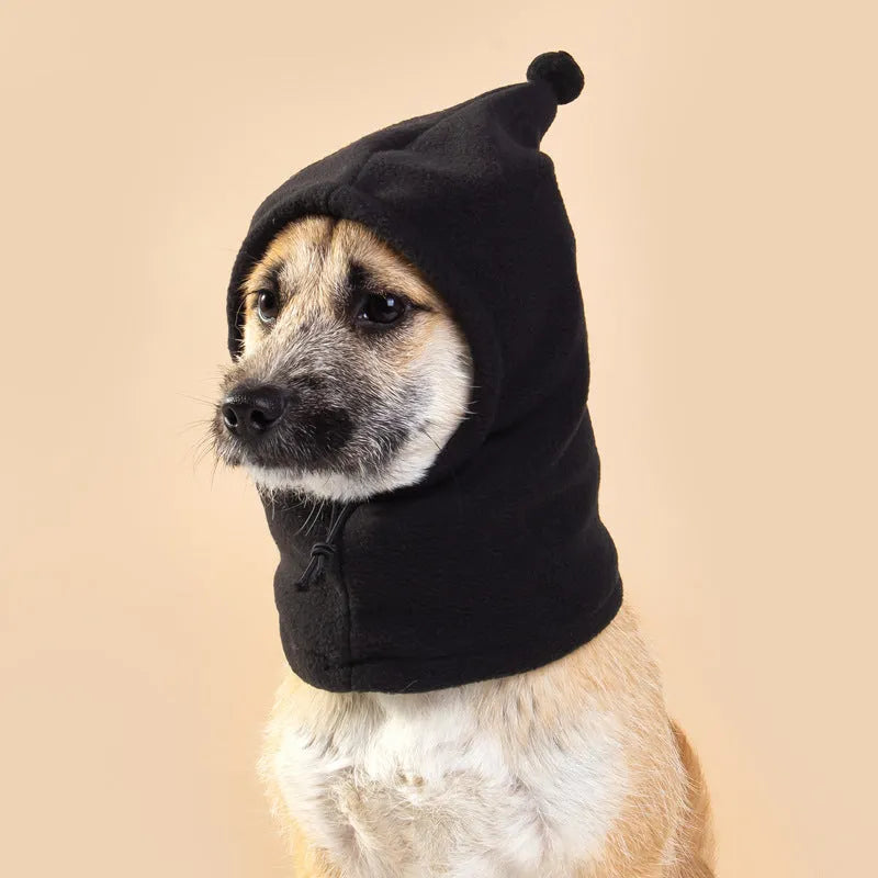 Bear design pet hat with rabbit ears for dogs and cats in cloth material