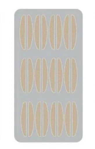 No glue eyelid sticker kit with non-woven fabric patches in S, M, L size classifications