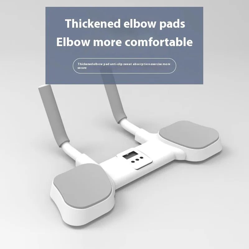 White household flat support trainer made from alloy aluminium tube and ABS plastic.