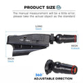 Black golf putting laser aiming instrument for alignment practice with putter mounting