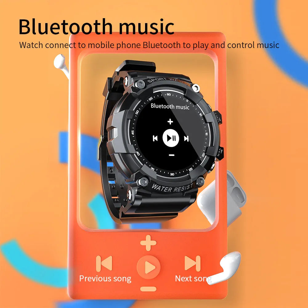 ATTACK 3 waterproof Bluetooth sports watch with colour screen on wrist