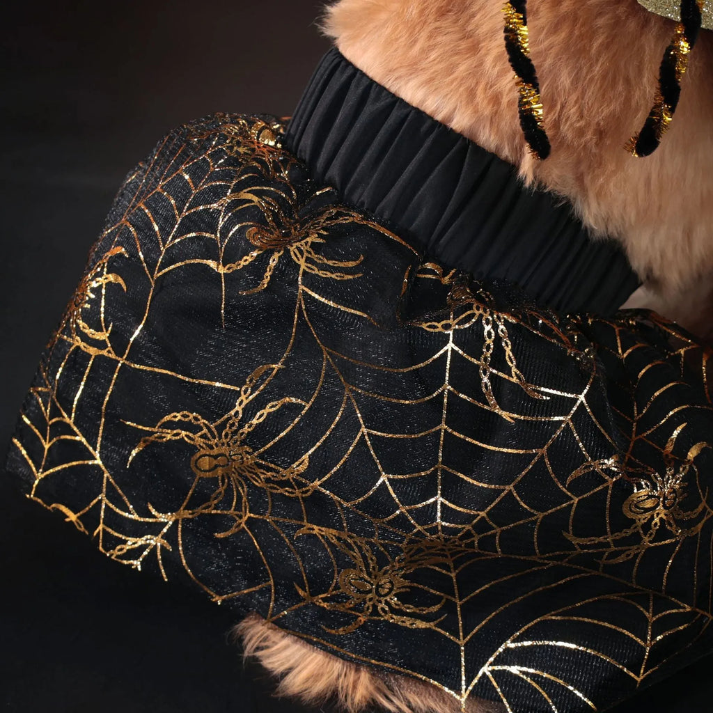 Halloween dog suit costume in colourful design with polyester material