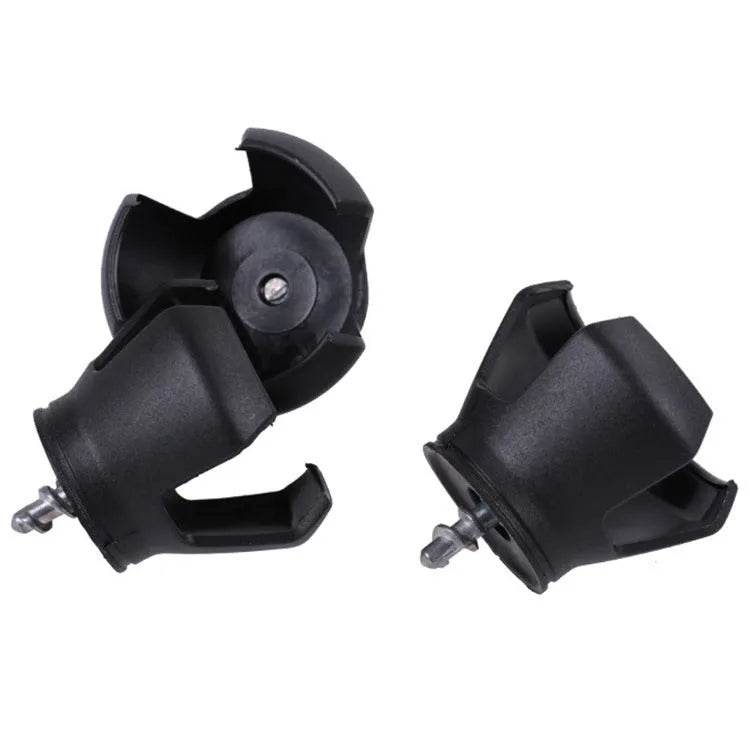 Black golf ball picking device with mechanical retrieval mechanism, lightweight 60g design