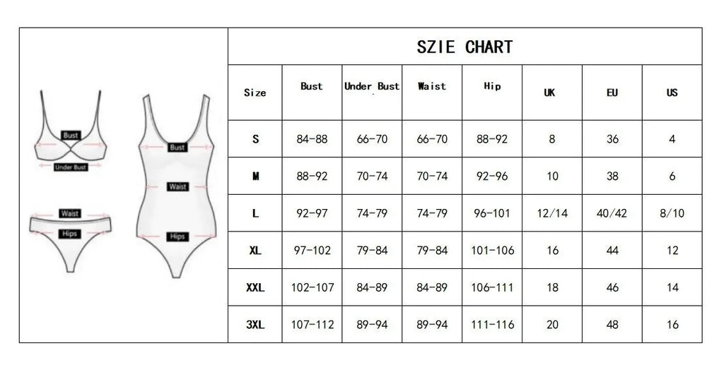 Women's denim blue print bikini set with strap detailing on polyester blend fabric