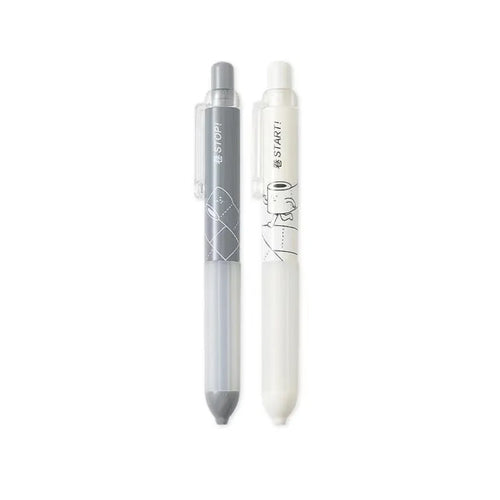 0.5mm automatic pencil with cloud grip in black and white colours