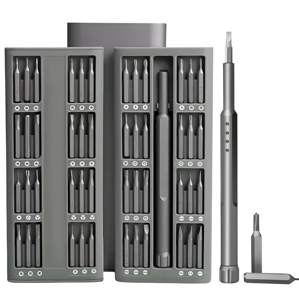 49-piece magnetic screwdriver set with cross and one word heads for mobile phone disassembly