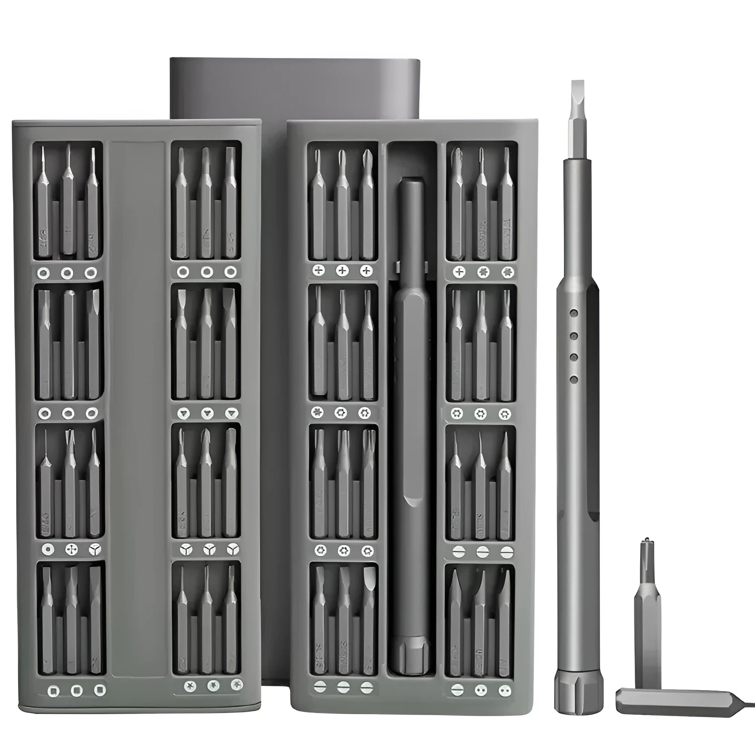 49-piece magnetic screwdriver set with cross and one word heads for mobile phone disassembly