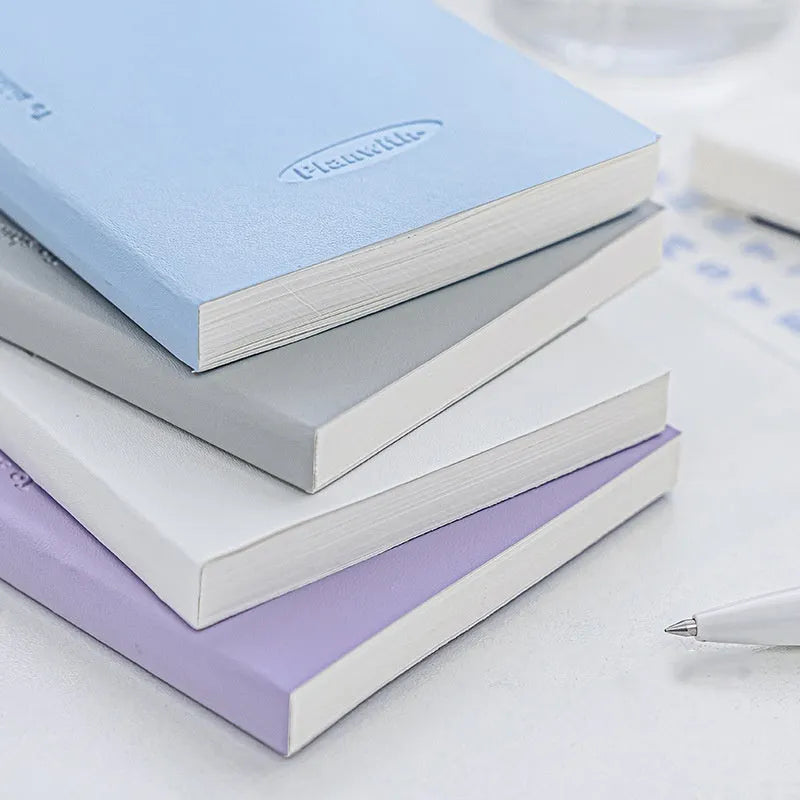Embossed simple visual daily meter book with paper cover and 80 sheets of white cow paper for utility tracking