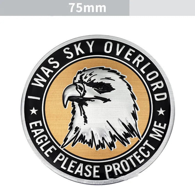 Aluminium car body sticker with animal design options for vehicle exterior modification