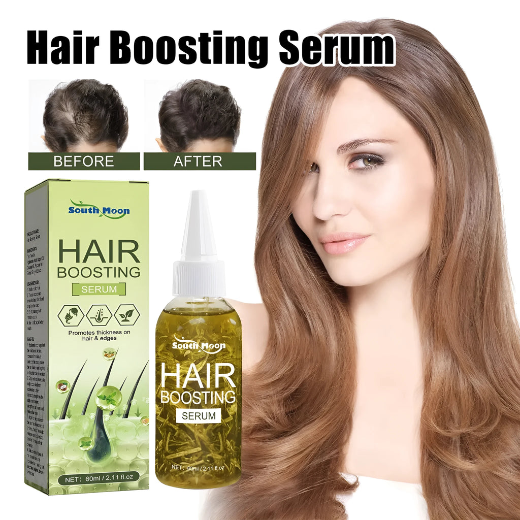 60ml bottle of hair care essential oil for anti-fall repair and dry hair ends