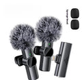 K3Pro wireless clip microphone with noise reduction for professional recording