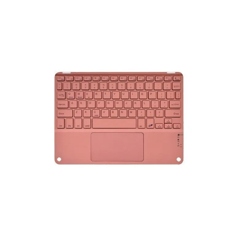 Square hat Bluetooth wireless charging keyboard with touch illumination in various colours