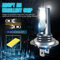 Universal H7 9005 LED car headlight fog lamp bulb with aluminium housing