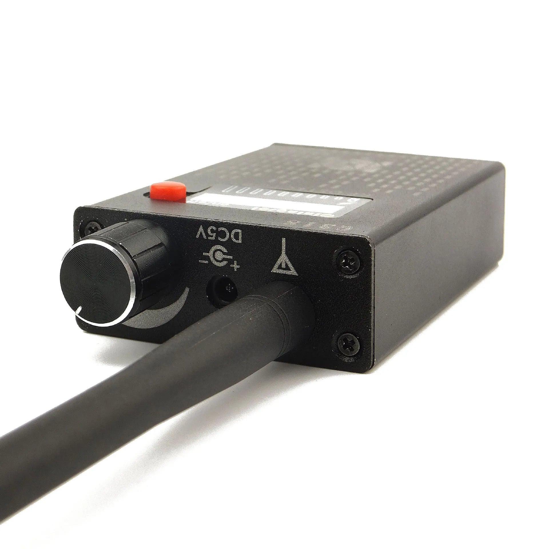 G318 professional anti-theft anti-eavesdropping signal detector showing compact dimensions