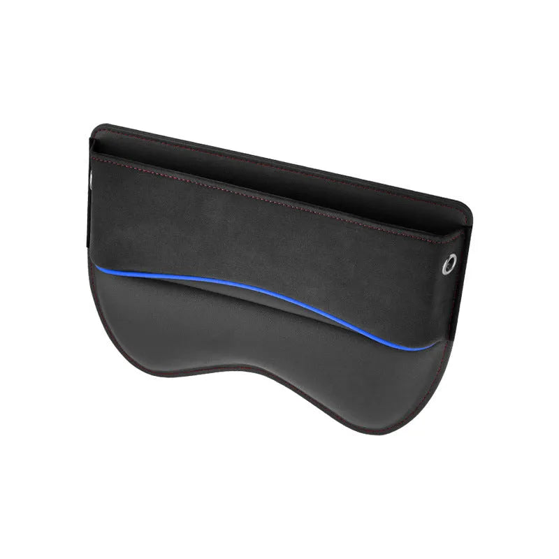 Waterproof leather car seat storage box in suede-colour matching options