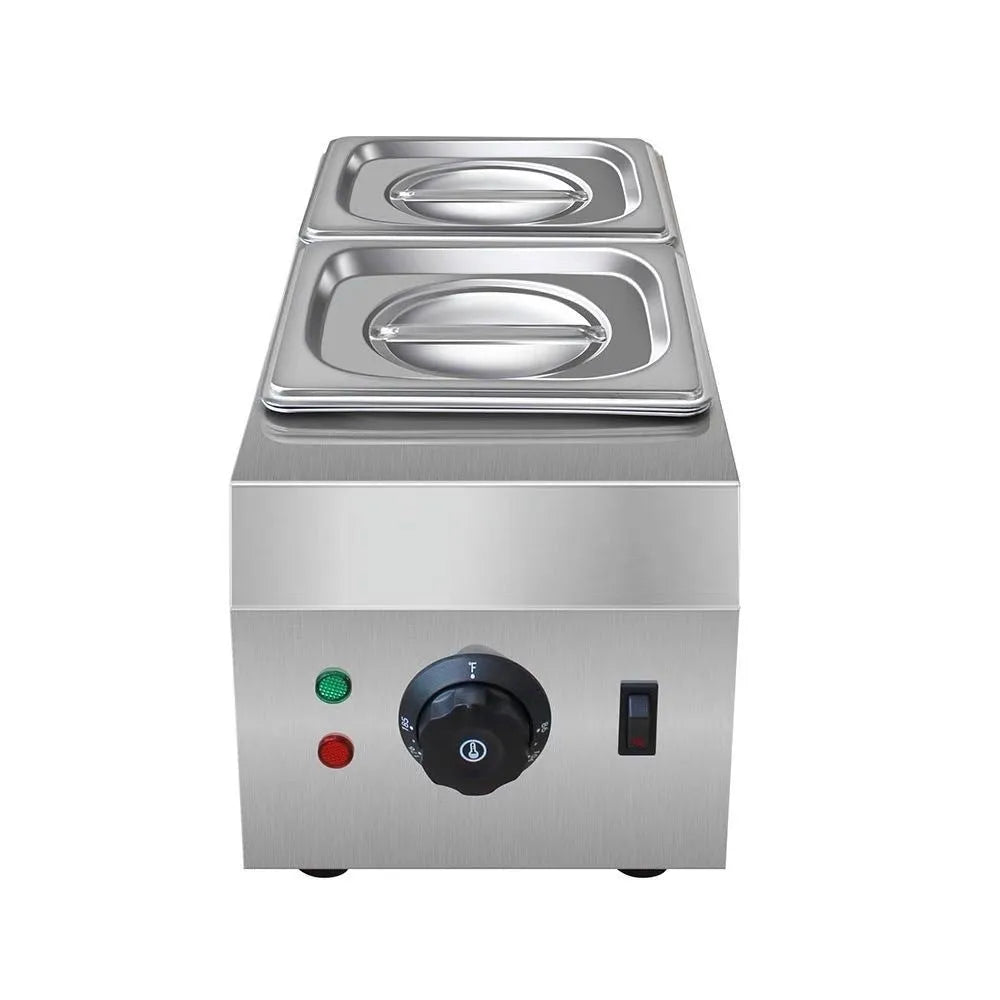 Commercial electric chocolate melting machine with digital temperature display and water insulation heating system.