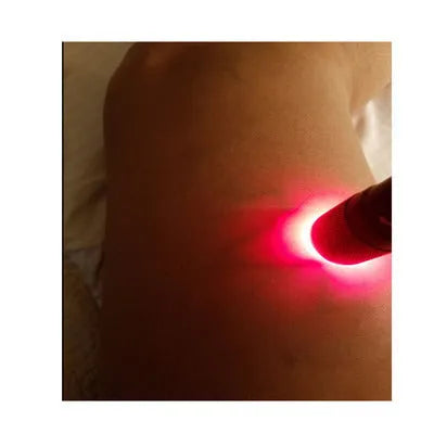 Black aluminum alloy Smart Vein Locator red light flashlight for medical and tactical use