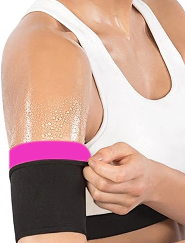Elastic arm sweatband for sports in multiple colour and size options