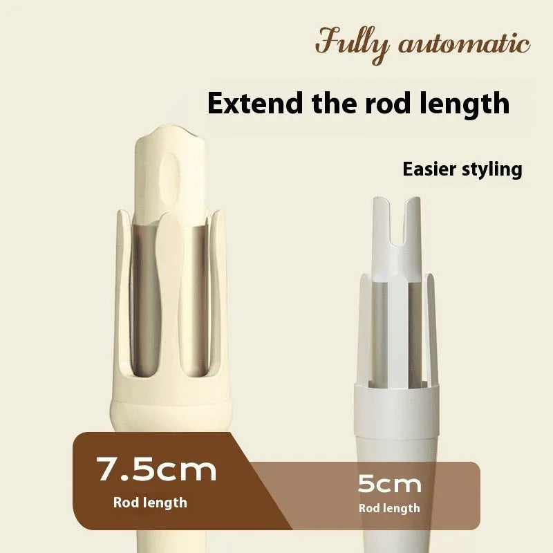 Automatic hair curler with 32mm barrel in multiple colour options including white and chigo variations
