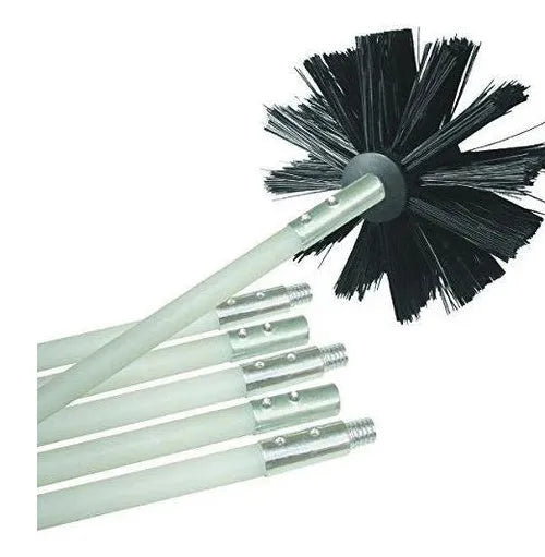 600mm flexible dryer pipe cleaning brush with bendable rod and nylon brush wire