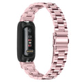 HUAWEI Inspire3 stainless steel magnetic watch strap in silver colour showing 12mm interface and magnetic closure