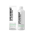 100 ml bottle of spearmint oil pulling rinse mouthwash with natural extracts