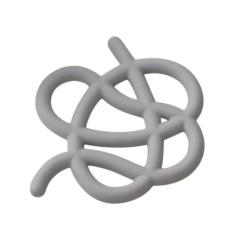Ceramic heat proof mat in irregular shape on dining table