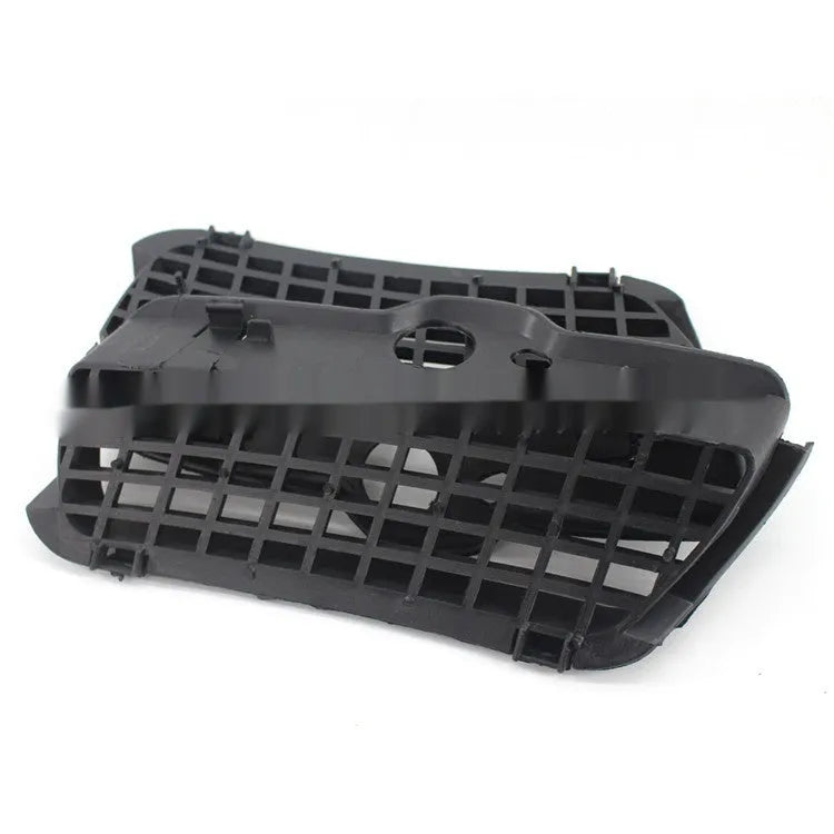 Pair of black ABS plastic Volkswagen Golf 3 fog light covers for the front bumper lower grille.
