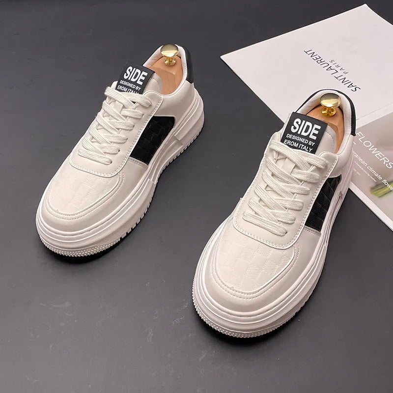 Casual sports shoes with cloth upper and rubber foam sole in black and green colour options