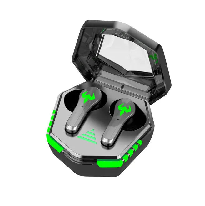 Black N35 Gaming Bluetooth wireless in-ear headset with private mould earplugs.