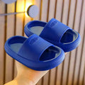 Children's EVA foam slippers in bright colours with non-slip soles