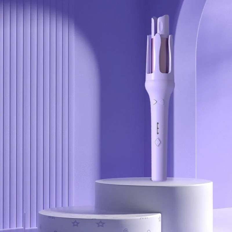 Automatic hair curler with 32mm barrel in multiple colour options including white and chigo variations