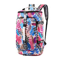 Waterproof nylon 3-in-1 convertible gym bag with combination lock and shoe compartment