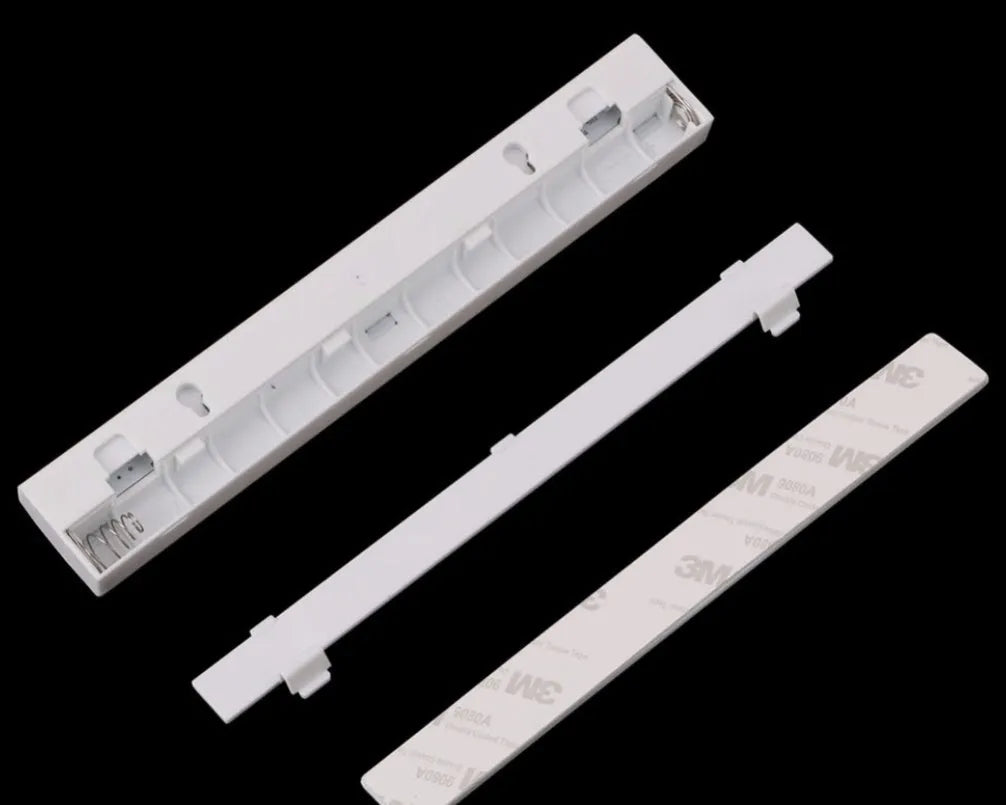 Aluminium magnetic LED closet light with motion sensor and USB charging port.