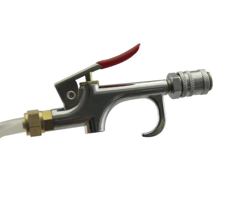 Pneumatic automatic transmission oil changer machine unit with tank oil filler