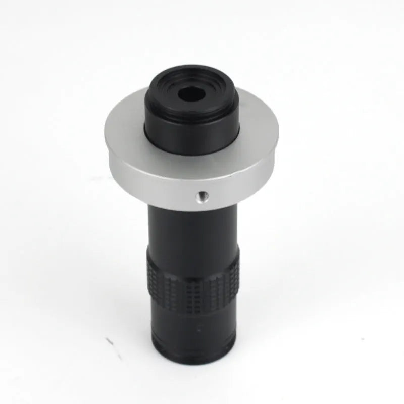 Industrial black monocular camera lens for inspection with 130 times magnification