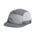 A medium-sized black breathable baseball cap with a dome crown and soft tongue on a white background.