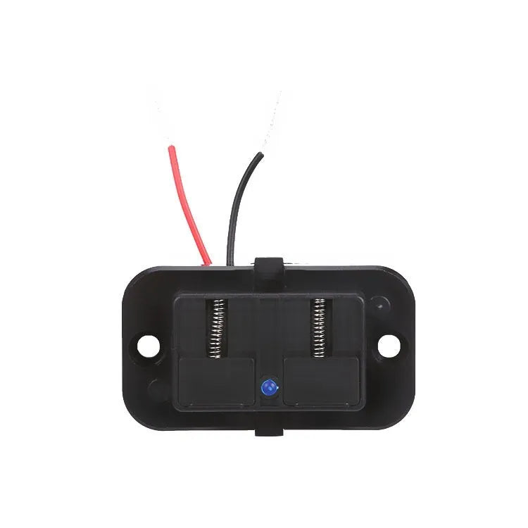 Black QC3.0 modified car charger with TYPE-C interface for UCC-328QC+PD vehicle systems
