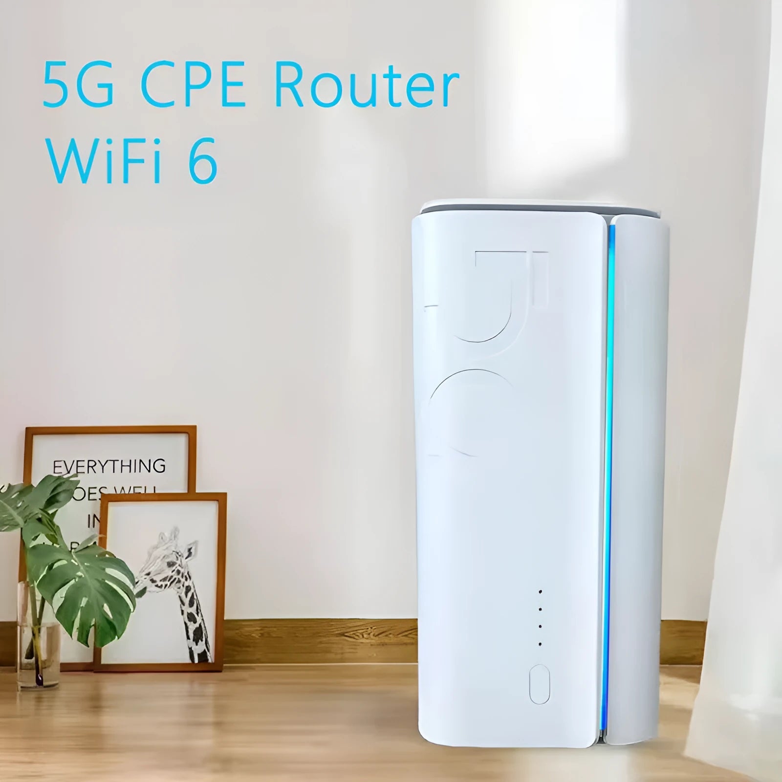 4G CPE wireless router with Qualcomm or Zhanrui chip choice, compact 51mm x 30mm x 5mm dimensions