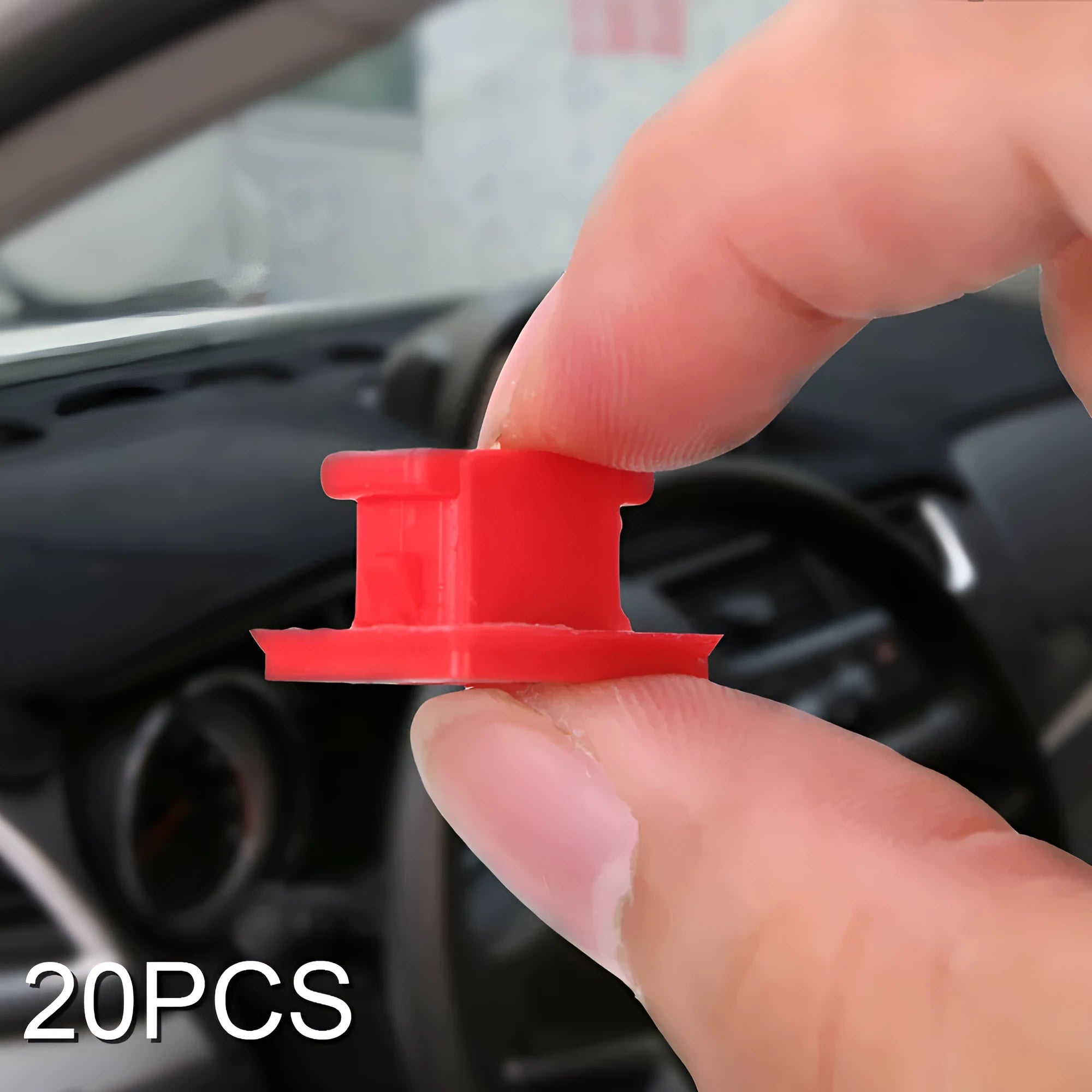 Ten black plastic BMW interior trim panel snap clips for E46 3 Series and E83 X3 models.