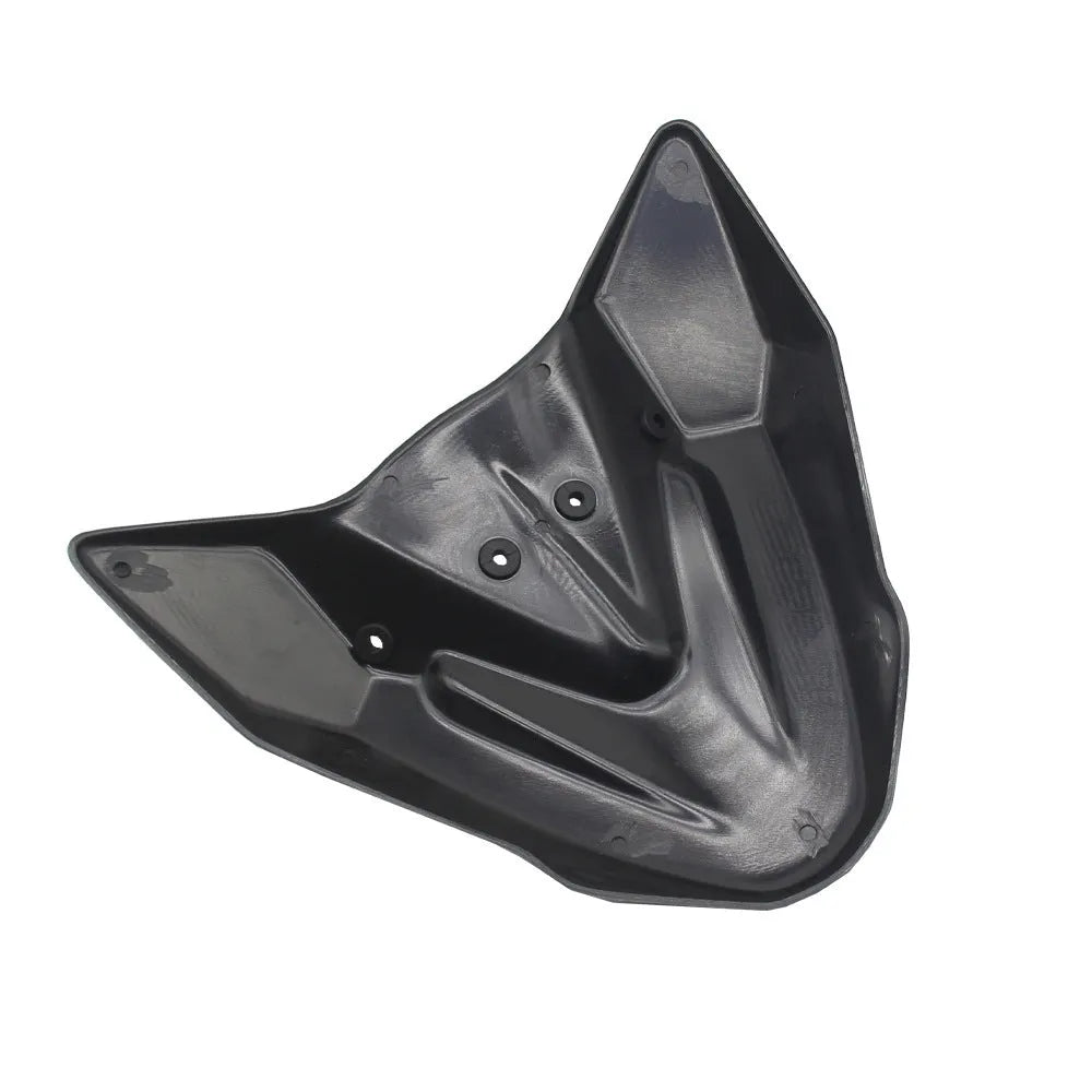 Black ABS fixed wind front wing motorcycle accessory for KTM Adventure models