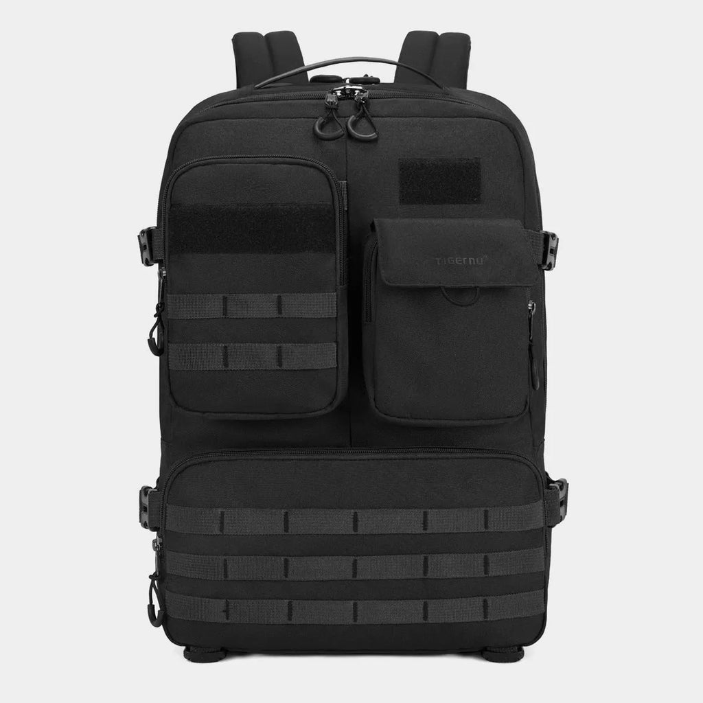 17 inch army green tactical waterproof backpack with 20-35 litre capacity