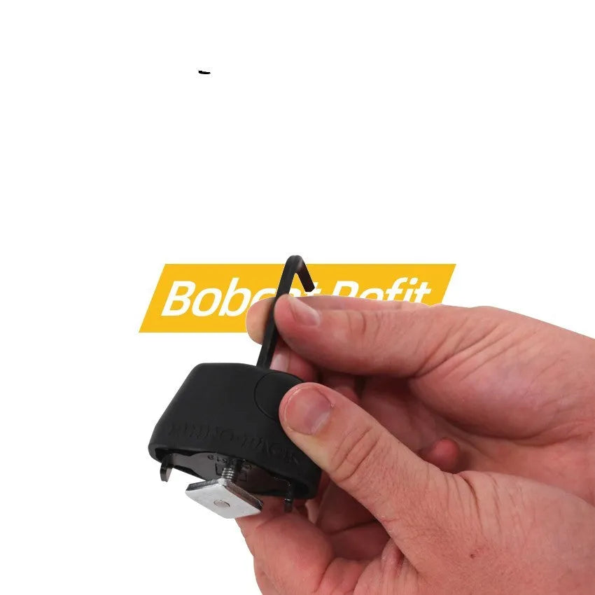 Plastic sheathed steel cable lock for roof platform equipment security during camping