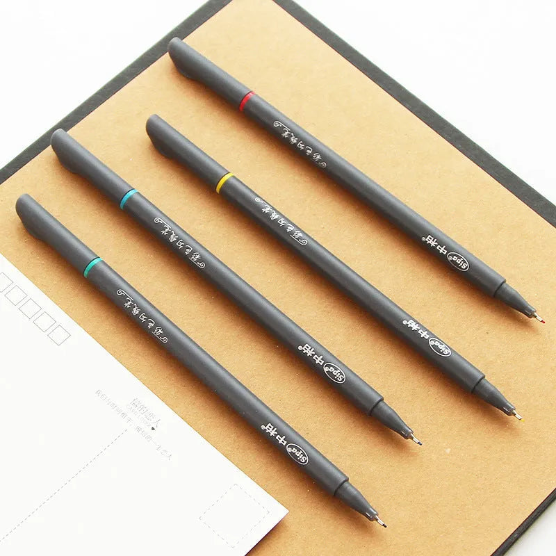 Hook line technical drawing pen with 0.38mm ultra-fine tip and syringe-style application system