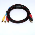 HDMI to AV15 conversion cable measuring 1.5 metres with alloy connectors