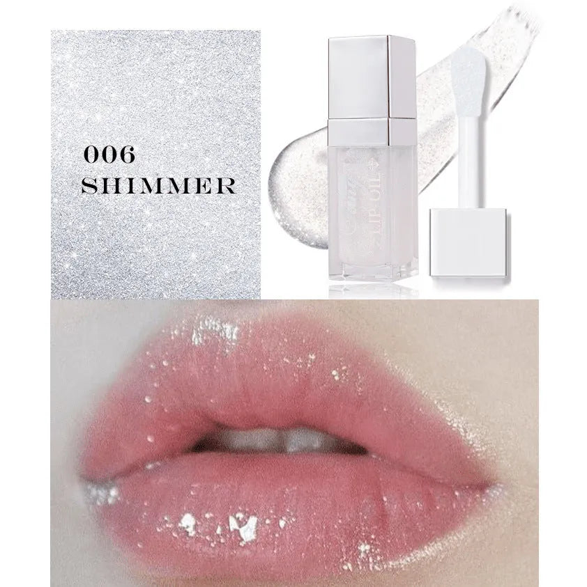 5-colour lip gloss mint lipstick set showing shades Style001 Style006 Style007 Style012 Style015