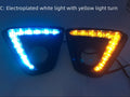 Set of two Mazda CX-5 LED daytime running lights with electroplated housing in various colour options.